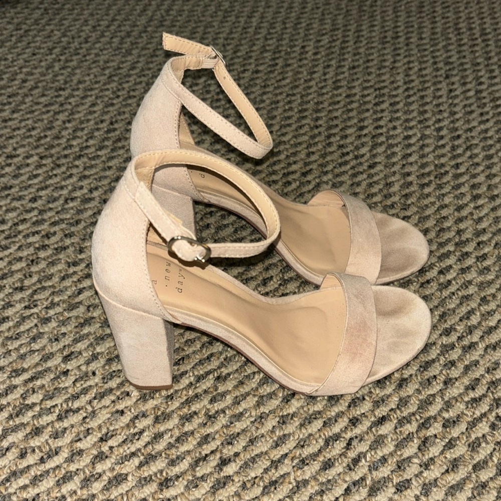 Baby pink heels A New Day Target Brand.